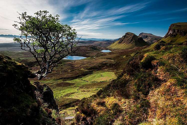 Panorama dell'isola di Skye